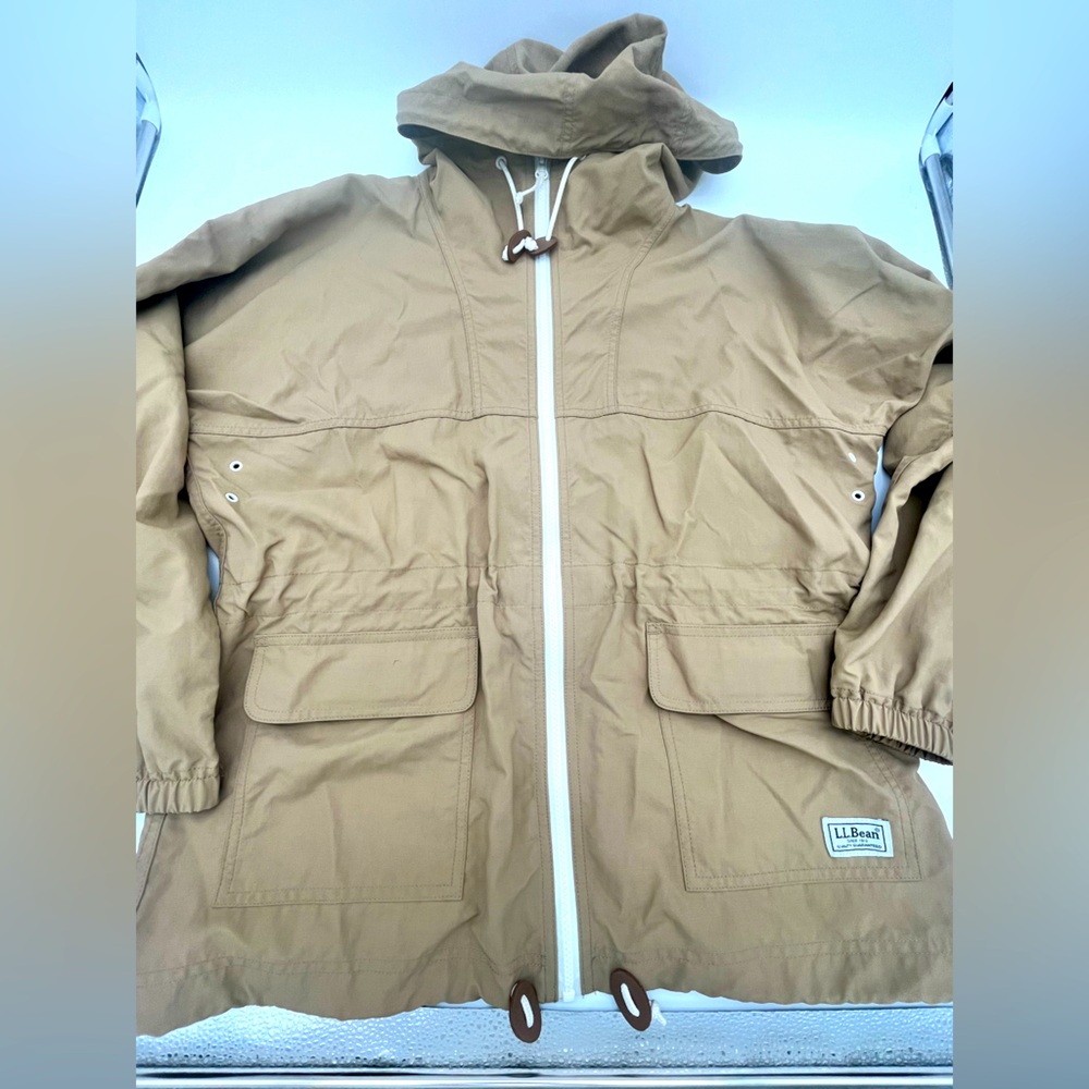 L.L. Bean Tan Utility Jacket